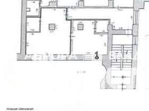 1-к квартира, вторичка, 45м2, 1/5 этаж