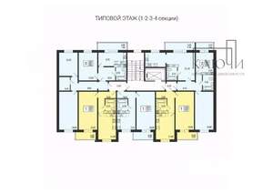 1-к квартира, вторичка, 33м2, 4/10 этаж