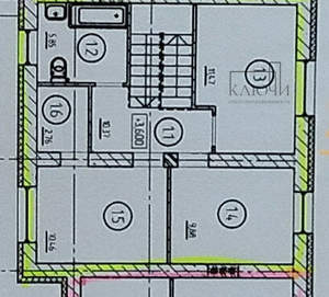 2-к квартира, вторичка, 66м2, 1/3 этаж