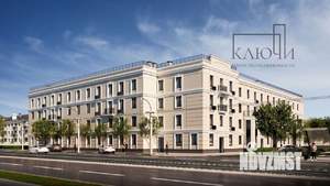 2-к квартира, строящийся дом, 47м2, 1/4 этаж