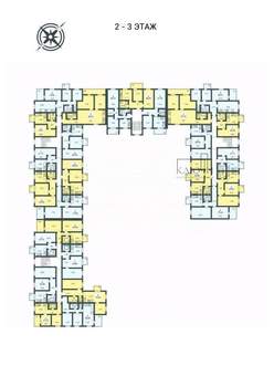 2-к квартира, вторичка, 63м2, 2/3 этаж