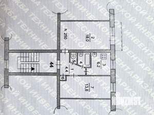 2-к квартира, вторичка, 46м2, 4/5 этаж