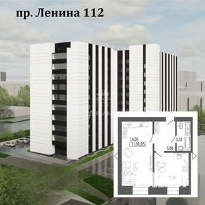 1-к квартира, вторичка, 40м2, 5/14 этаж