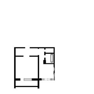 1-к квартира, вторичка, 50м2, 4/10 этаж
