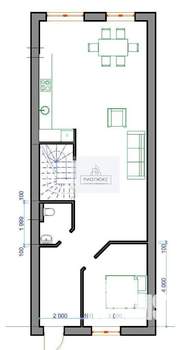 3-к квартира, вторичка, 156м2, 1/2 этаж