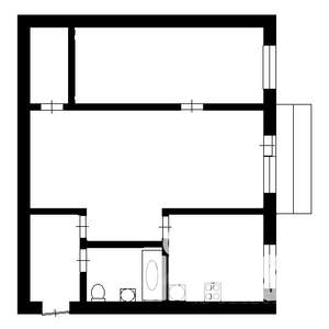 2-к квартира, вторичка, 44м2, 5/5 этаж