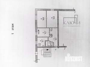 3-к квартира, вторичка, 51м2, 1/5 этаж