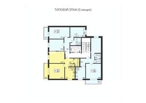 3-к квартира, вторичка, 70м2, 4/10 этаж