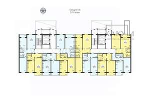 2-к квартира, вторичка, 60м2, 5/14 этаж