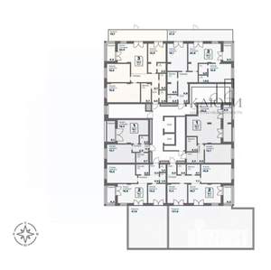 2-к квартира, вторичка, 59м2, 2/9 этаж