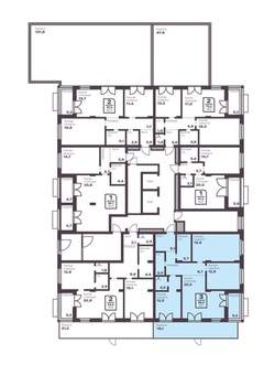3-к квартира, вторичка, 91м2, 2/10 этаж