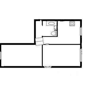 2-к квартира, вторичка, 44м2, 3/9 этаж