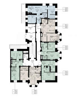 2-к квартира, вторичка, 47м2, 3/4 этаж