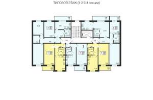 3-к квартира, вторичка, 70м2, 4/10 этаж
