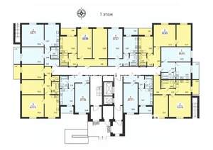 2-к квартира, вторичка, 53м2, 14/14 этаж