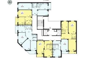 2-к квартира, вторичка, 57м2, 15/16 этаж