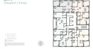 1-к квартира, вторичка, 32м2, 1/9 этаж