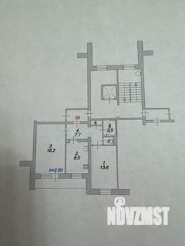 2-к квартира, вторичка, 52м2, 10/10 этаж