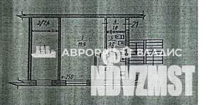 2-к квартира, вторичка, 43м2, 1/1 этаж
