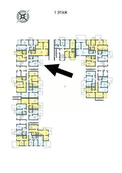 1-к квартира, вторичка, 43м2, 1/3 этаж