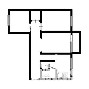 3-к квартира, вторичка, 58м2, 4/9 этаж