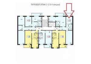 2-к квартира, вторичка, 62м2, 3/10 этаж