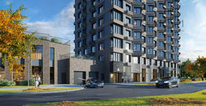 1-к квартира, строящийся дом, 30м2, 5/16 этаж
