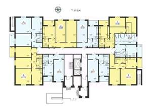 2-к квартира, вторичка, 53м2, 8/14 этаж