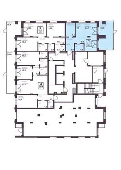 1-к квартира, вторичка, 48м2, 1/10 этаж