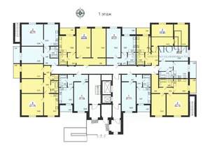 1-к квартира, вторичка, 36м2, 7/14 этаж