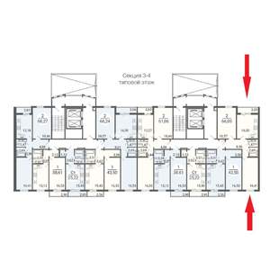 2-к квартира, вторичка, 66м2, 3/9 этаж