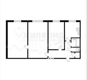 3-к квартира, вторичка, 61м2, 2/6 этаж