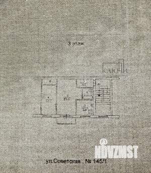 2-к квартира, вторичка, 44м2, 3/5 этаж